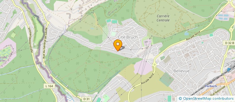 localisation de l'entreprise MONSIEUR MEHDI CORDIER  FORBACH