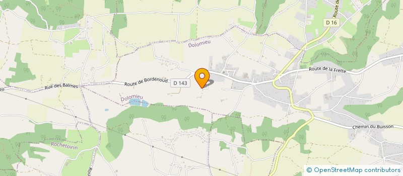 localisation de l'entreprise MONSIEUR MEHDI COTTREZ  DOLOMIEU