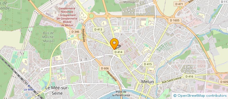 localisation de l'entreprise MONSIEUR MEHDI DABACH à MELUN