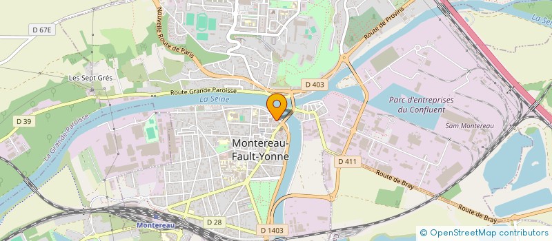 localisation de l'entreprise MONSIEUR MEHDI DAHHAN  MONTEREAU-FAULT-YONNE