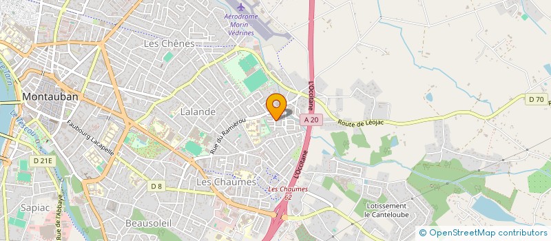 localisation de l'entreprise MONSIEUR MEHDI DAHMANI  MONTAUBAN