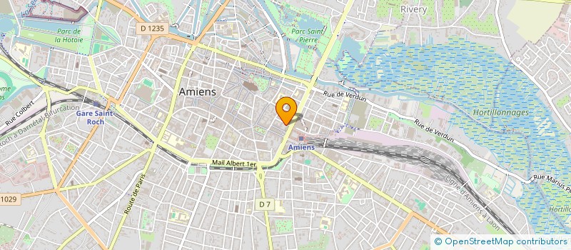 localisation de l'entreprise MONSIEUR MEHDI DAHMANI à AMIENS