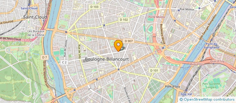 localisation de l'entreprise MONSIEUR MEHDI DAS-NEVES à BOULOGNE-BILLANCOURT