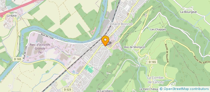 localisation de l'entreprise MONSIEUR MEHDI DAVID  VILLARD-BONNOT