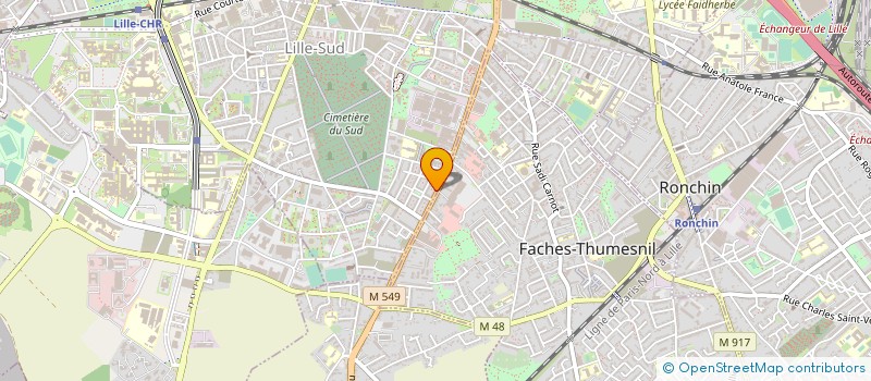 localisation de l'entreprise MONSIEUR MEHDI DECONINCK à LILLE