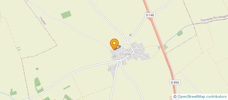 localisation de l'entreprise MONSIEUR MEHDI DELMAS à CHALLET