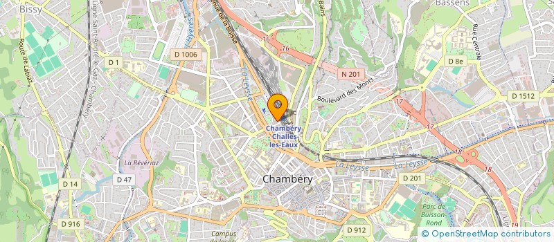localisation de l'entreprise MONSIEUR MEHDI DEMNATI à CHAMBERY