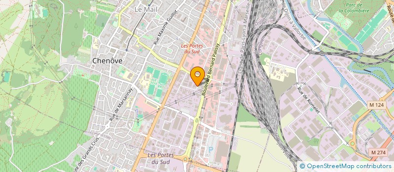 localisation de l'entreprise MONSIEUR MEHDI DIOUANI  CHENOVE