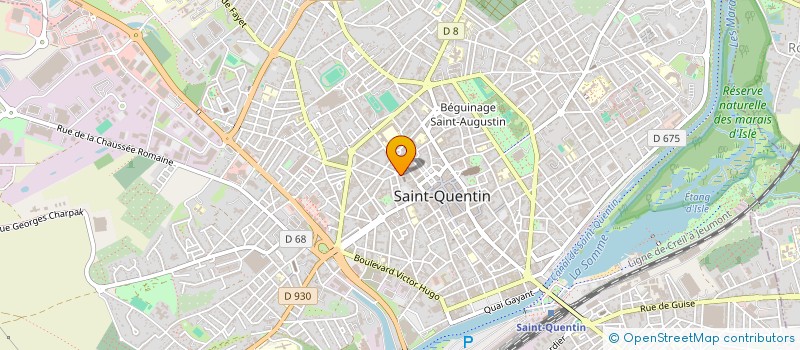 localisation de l'entreprise MONSIEUR MEHDI DJABRI à SAINT-QUENTIN