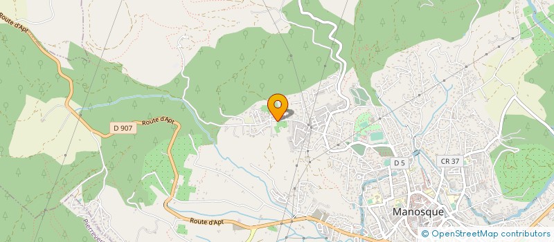 localisation de l'entreprise MONSIEUR MEHDI DJAFFAL  MANOSQUE