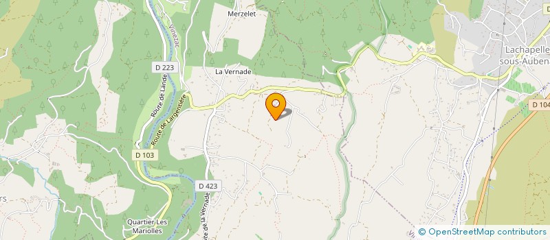 localisation de l'entreprise MONSIEUR MEHDI DJALILI  VINEZAC