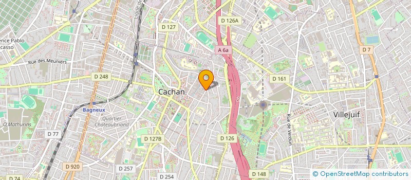 localisation de l'entreprise MONSIEUR MEHDI DJAOUD  CACHAN