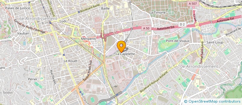 localisation de l'entreprise MONSIEUR MEHDI DJELASSI à MARSEILLE