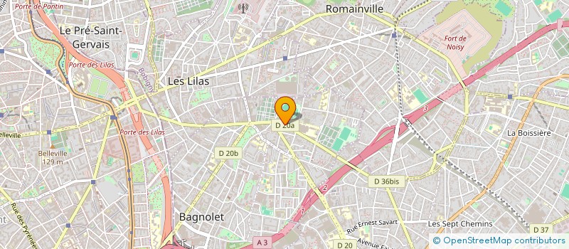 localisation de l'entreprise MONSIEUR MEHDI DJOUMAD à BAGNOLET