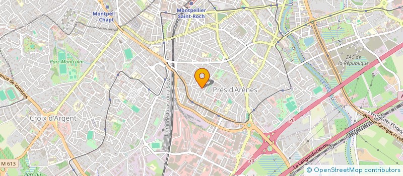 localisation de l'entreprise MONSIEUR MEHDI DOUKKAR à MONTPELLIER