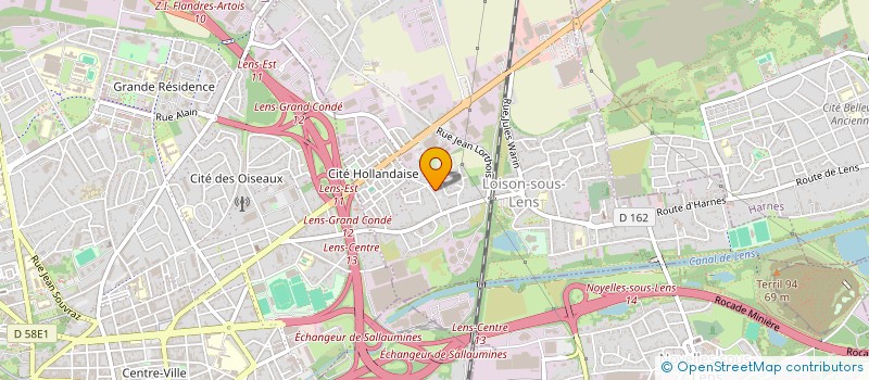 localisation de l'entreprise MONSIEUR MEHDI DRARIS à LOISON-SOUS-LENS