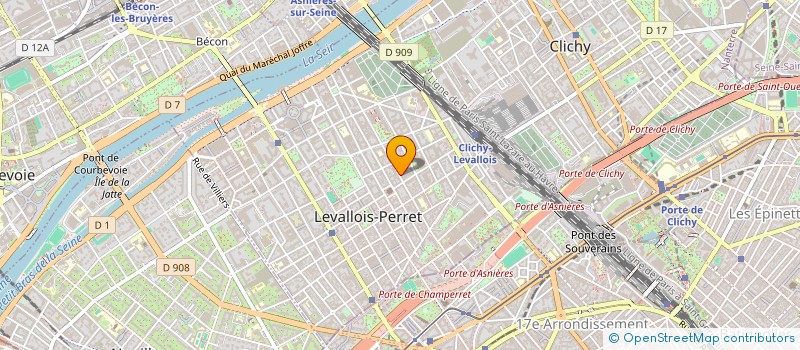 localisation de l'entreprise MONSIEUR MEHDI DRISSI BOUTAYBI à LEVALLOIS-PERRET