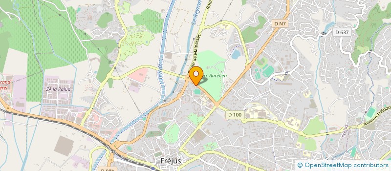 localisation de l'entreprise MONSIEUR MEHDI EL ALOUANI à FREJUS