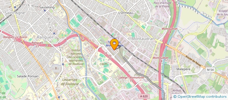 localisation de l'entreprise MONSIEUR MEHDI EL BAIR à TOULOUSE
