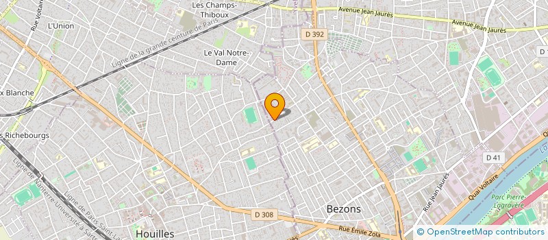 localisation de l'entreprise MONSIEUR MEHDI EL BOUNNI à BEZONS
