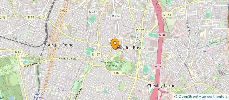 localisation de l'entreprise MONSIEUR MEHDI EL FAHLI à L'HAY-LES-ROSES