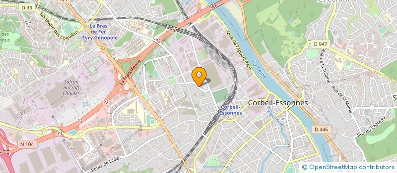 localisation de l'entreprise MONSIEUR MEHDI EL HADKI à CORBEIL-ESSONNES