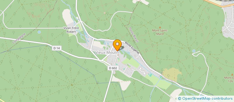 localisation de l'entreprise MONSIEUR MEHDI EL HANINE  VIEUX-MOULIN