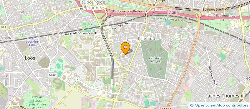 localisation de l'entreprise MONSIEUR MEHDI EL HARED à LILLE