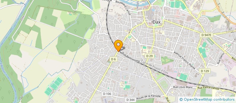 localisation de l'entreprise MONSIEUR MEHDI EL HARRIM  DAX