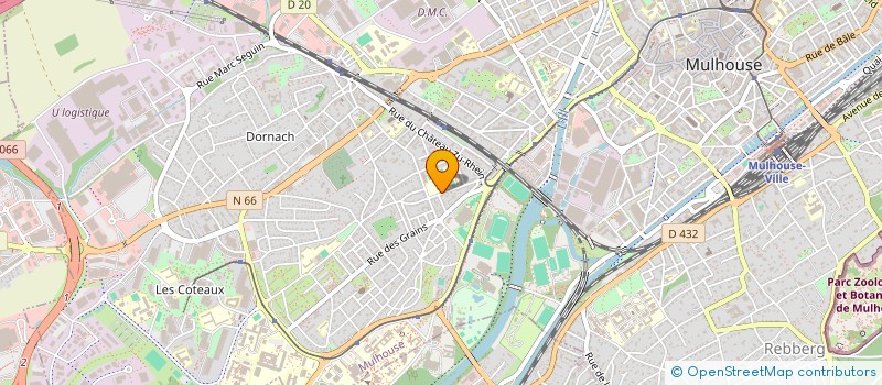 localisation de l'entreprise MONSIEUR MEHDI EL OUADOUDI  MULHOUSE