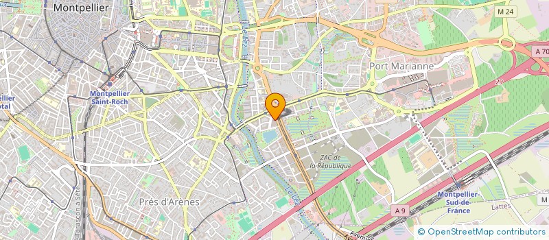 localisation de l'entreprise MONSIEUR MEHDI EL YACOUBI à MONTPELLIER