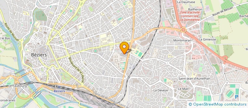 localisation de l'entreprise MONSIEUR MEHDI EL YAMANI  BEZIERS