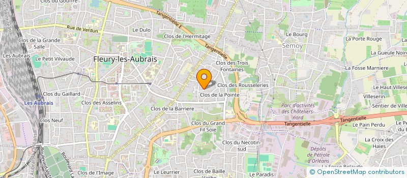 localisation de l'entreprise MONSIEUR MEHDI ELAJIB à ORLEANS