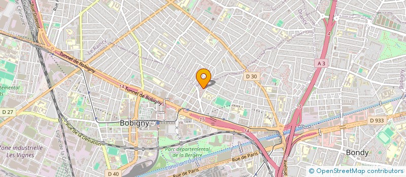 localisation de l'entreprise MONSIEUR MEHDI EMBAREK à BOBIGNY