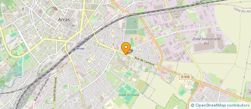 localisation de l'entreprise MONSIEUR MEHDI ENNAJEH à ARRAS