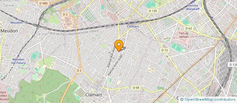 localisation de l'entreprise MONSIEUR MEHDI FAJJARI à CLAMART