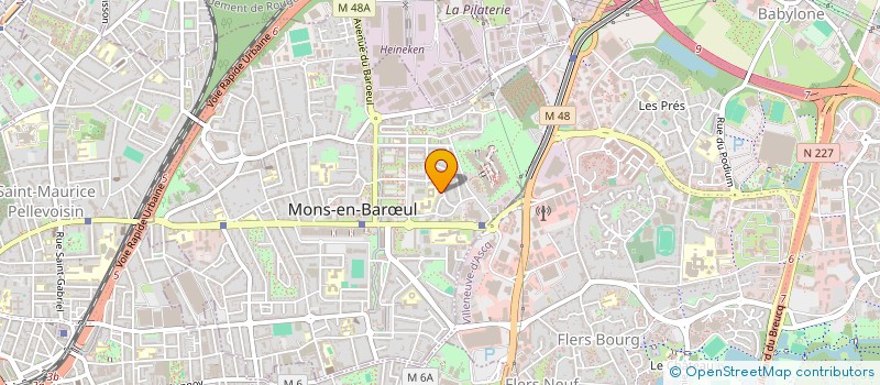 localisation de l'entreprise MONSIEUR MEHDI FASSI  MONS-EN-BARUL