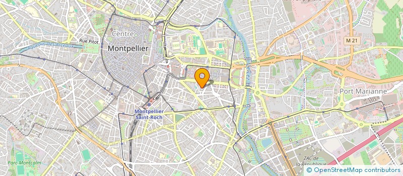 localisation de l'entreprise MONSIEUR MEHDI FELLAH à MONTPELLIER