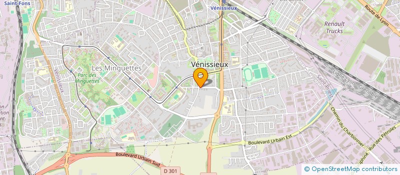 localisation de l'entreprise MONSIEUR MEHDI FERCHICHE  VENISSIEUX