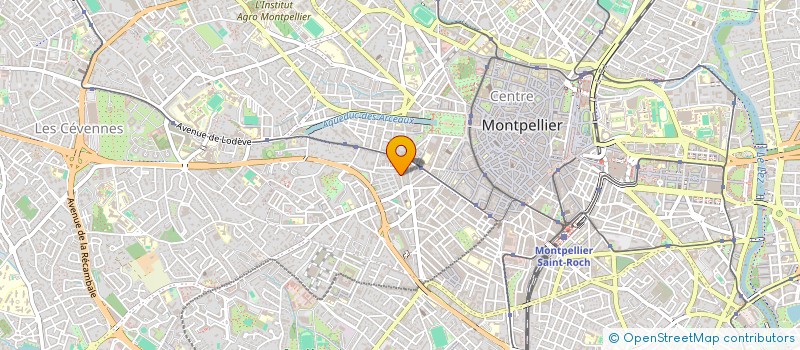 localisation de l'entreprise MONSIEUR MEHDI FERHI à MONTPELLIER