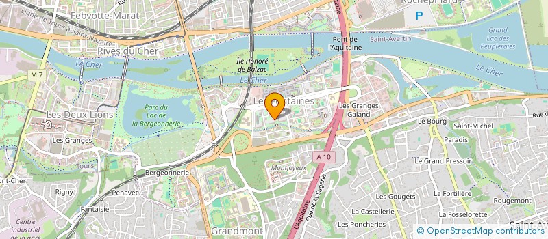 localisation de l'entreprise MONSIEUR MEHDI FERRAOUN  TOURS