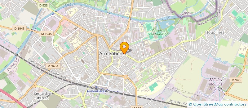 localisation de l'entreprise MONSIEUR MEHDI FLANT à ARMENTIERES