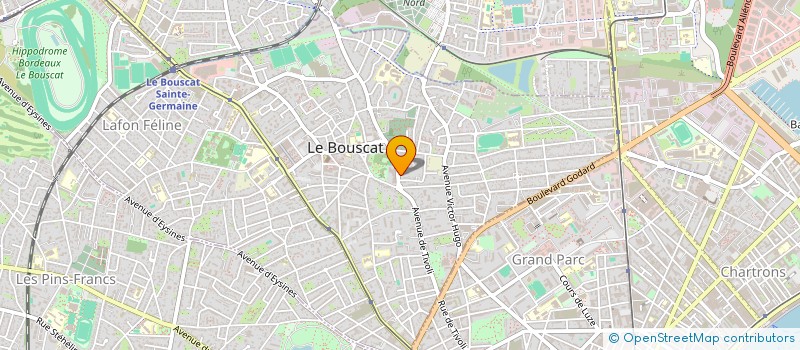 localisation de l'entreprise MONSIEUR MEHDI FOUKHAR  LE BOUSCAT