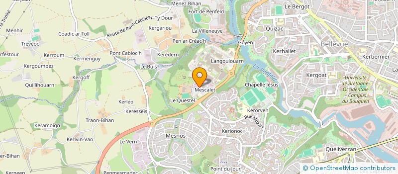 localisation de l'entreprise MONSIEUR MEHDI FRIHA à BREST