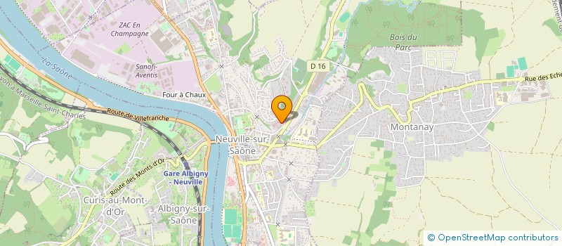 localisation de l'entreprise MONSIEUR MEHDI GABSI  NEUVILLE-SUR-SAONE