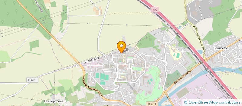 localisation de l'entreprise MONSIEUR MEHDI GADOUCHI  MONTEREAU-FAULT-YONNE