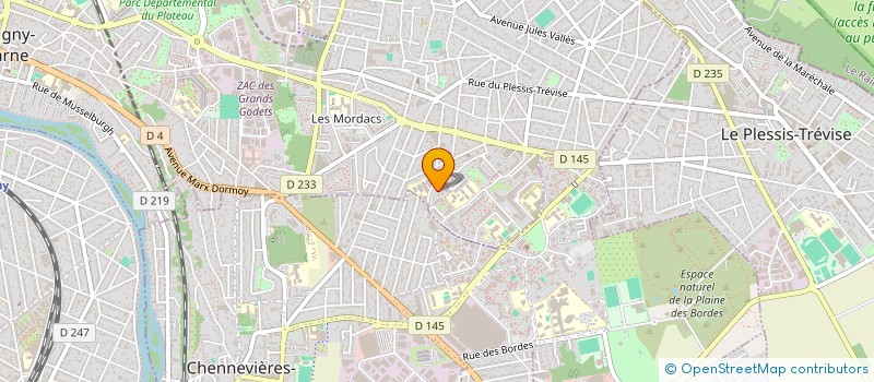 localisation de l'entreprise MONSIEUR MEHDI GARES  CHAMPIGNY-SUR-MARNE