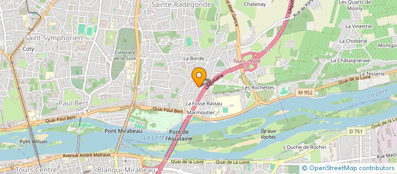 localisation de l'entreprise MONSIEUR MEHDI GARRIGUES à TOURS