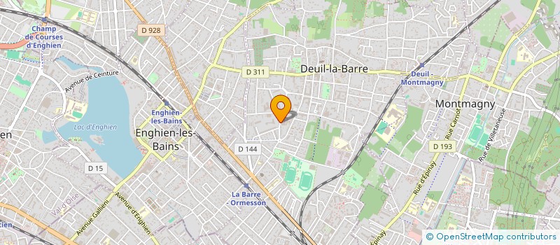 localisation de l'entreprise MONSIEUR MEHDI GHADAOUIA  DEUIL-LA-BARRE