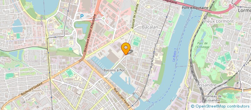 localisation de l'entreprise MONSIEUR MEHDI GHALI  BORDEAUX